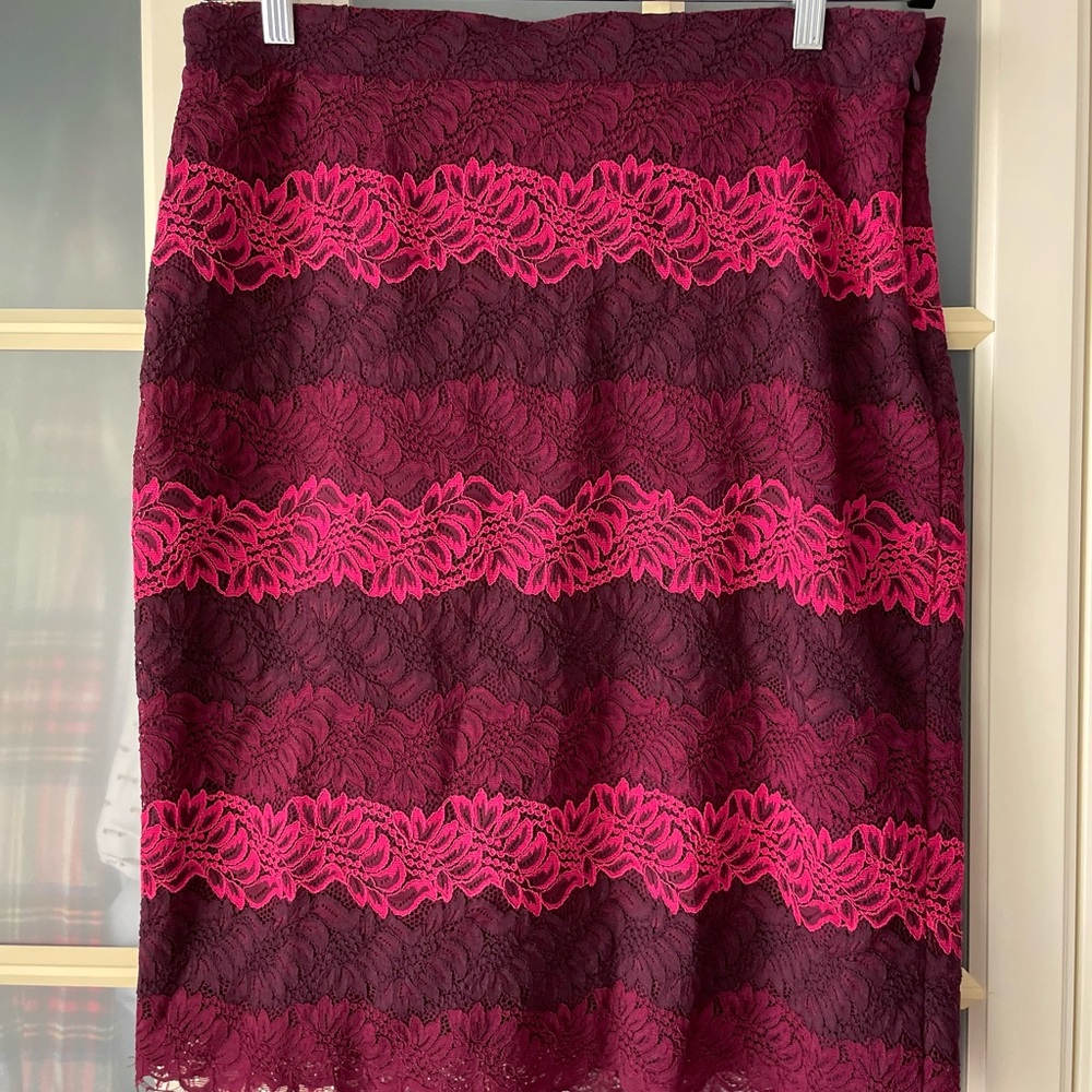 Banana Republic Chic Lace Skirt